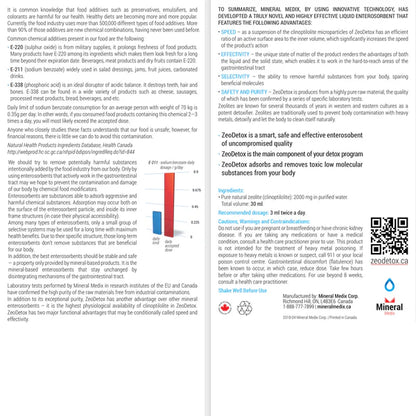 ZeoDetox - Advanced Detox Solution