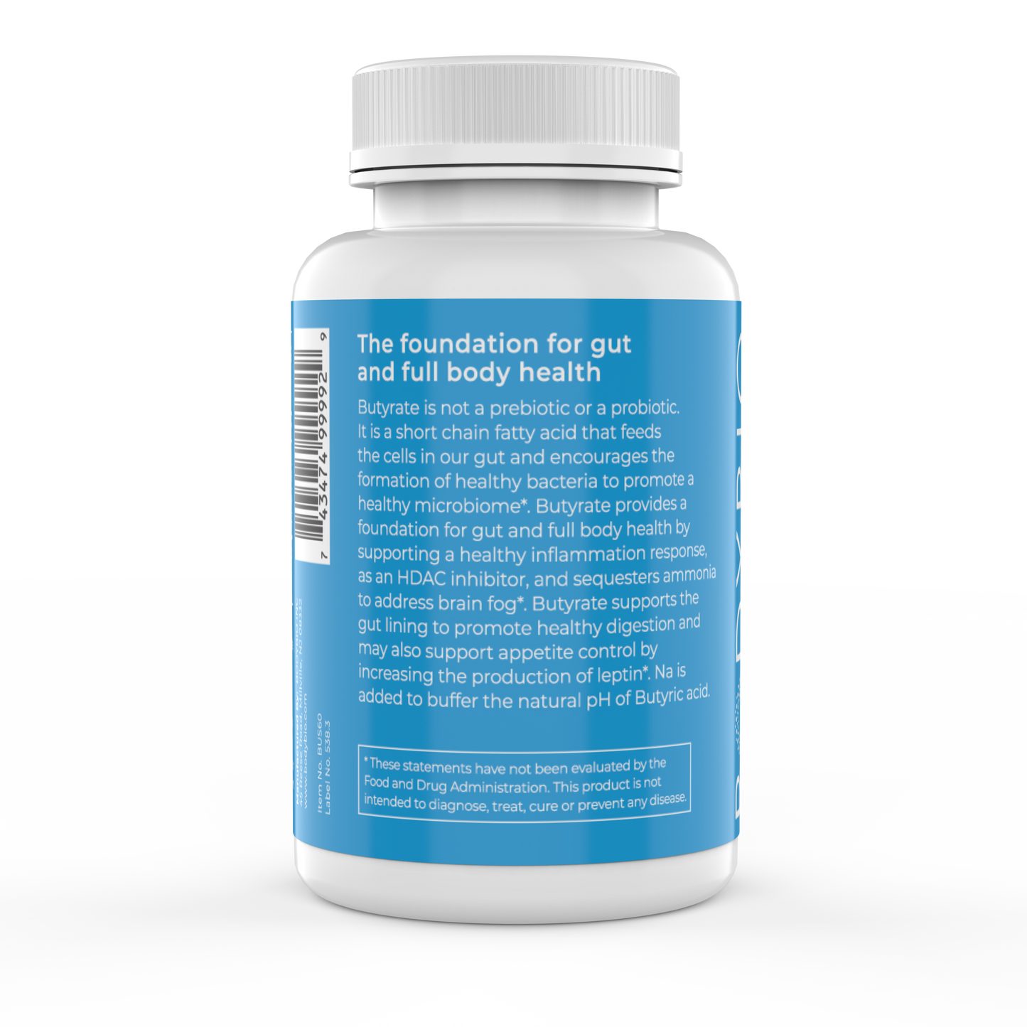 Sodium Butyrate (60 capsules)