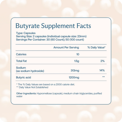 BodyBio Sodium Butyrate