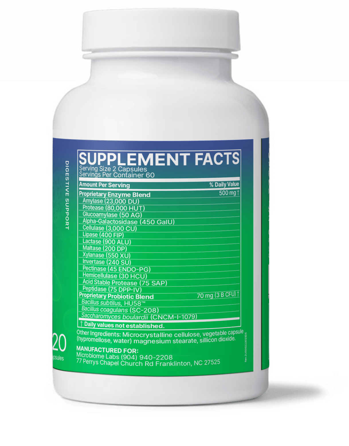 DigestMate™ | 2-in-1 Digestive Enzymes and Probiotics