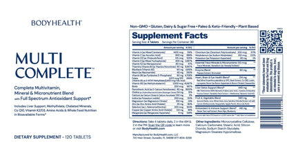 Multi-Complete: Advanced Multivitamin Formula