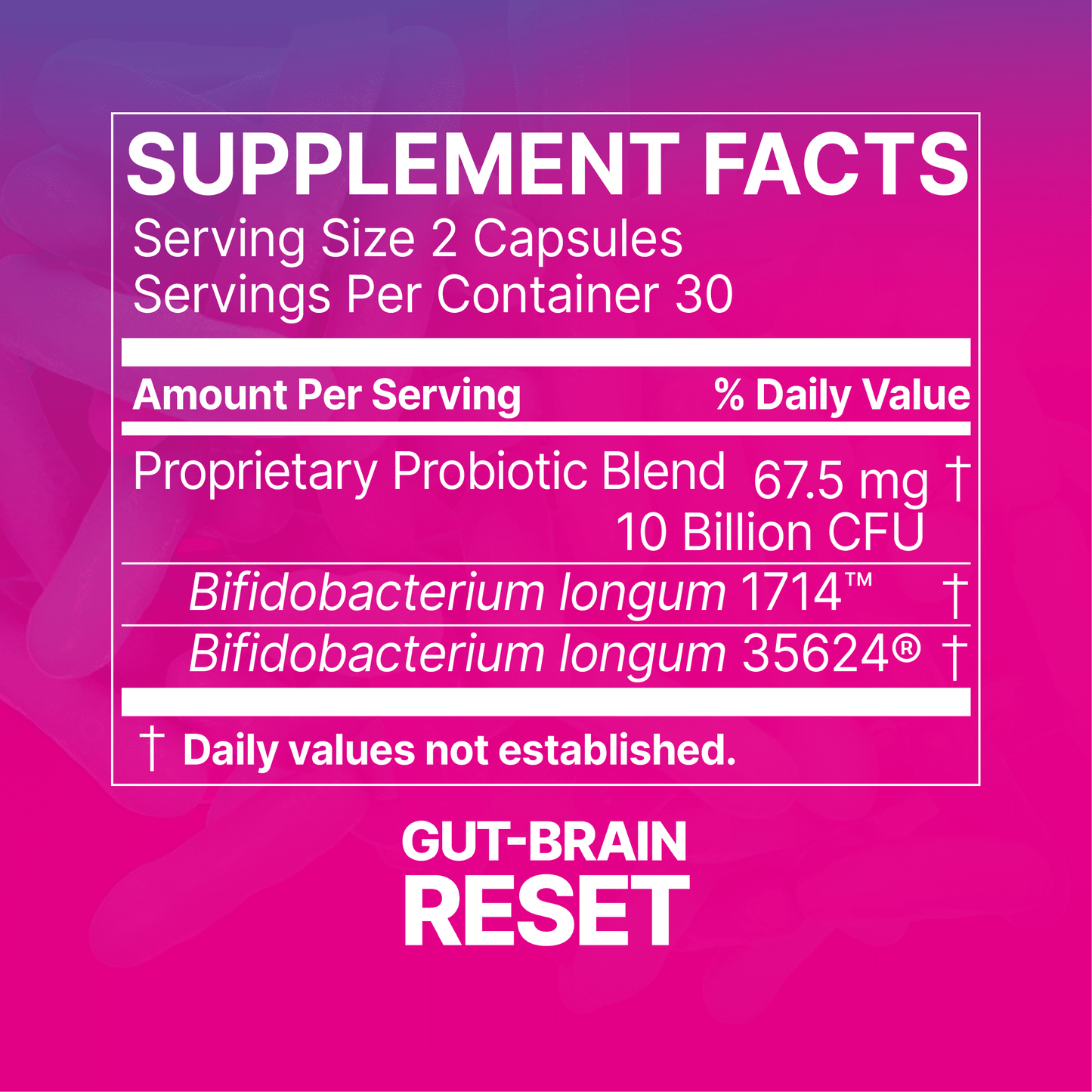 Microbiome Labs Gut-Brain Reset (formerly Zenbiome Dual)