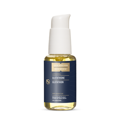 Quicksilver Scientific Liposomal Glutathione, 50 mL pump bottle