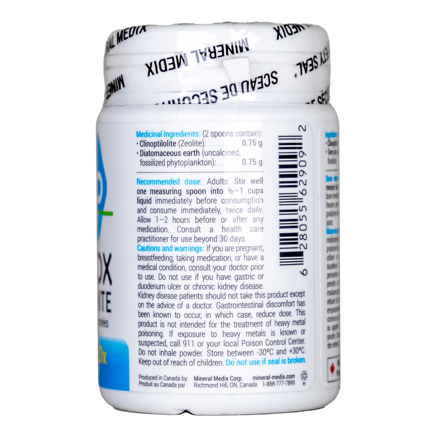 Mineral Medix ZeoDetox Diatomite