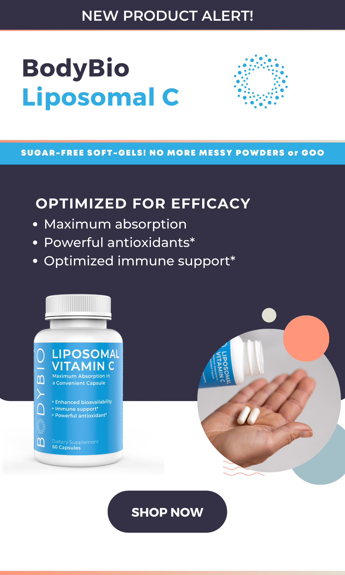 Liposomal Vitamin C – Non-GMO Quali-C® with Liposomal Delivery