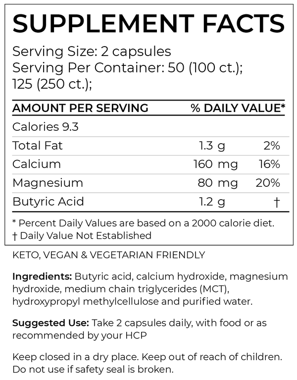 Calcium / Magnesium Butyrate