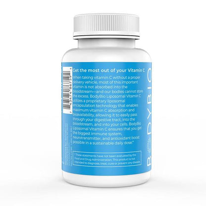 Liposomal Vitamin C – Non-GMO Quali-C® with Liposomal Delivery