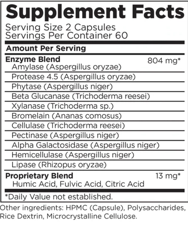 CT-Zyme – Digestive Enzyme Supplement